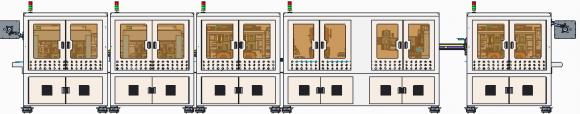 手機中板自動組裝線
